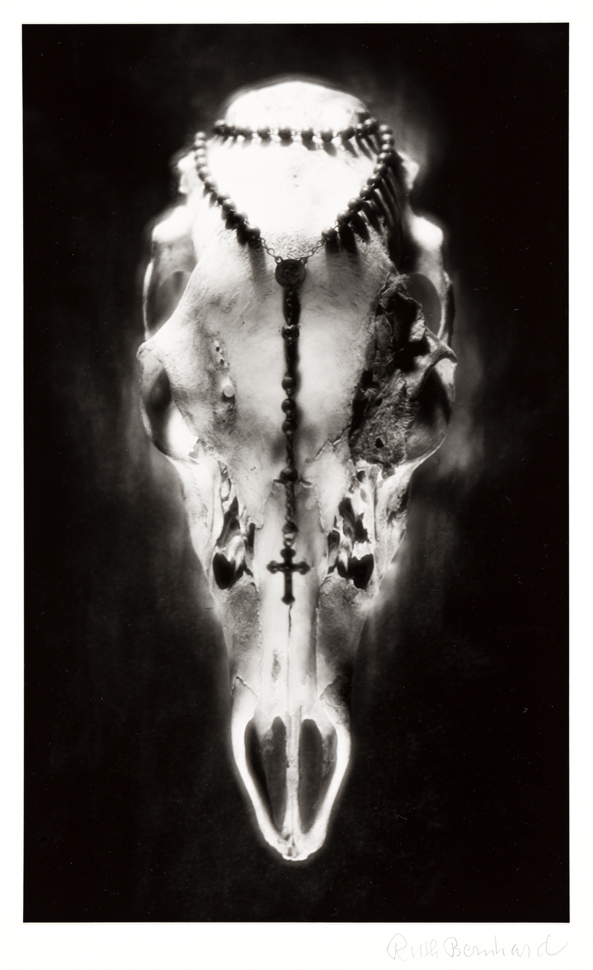 RUTH BERNHARD (1905-2006) Skull & Rosary.